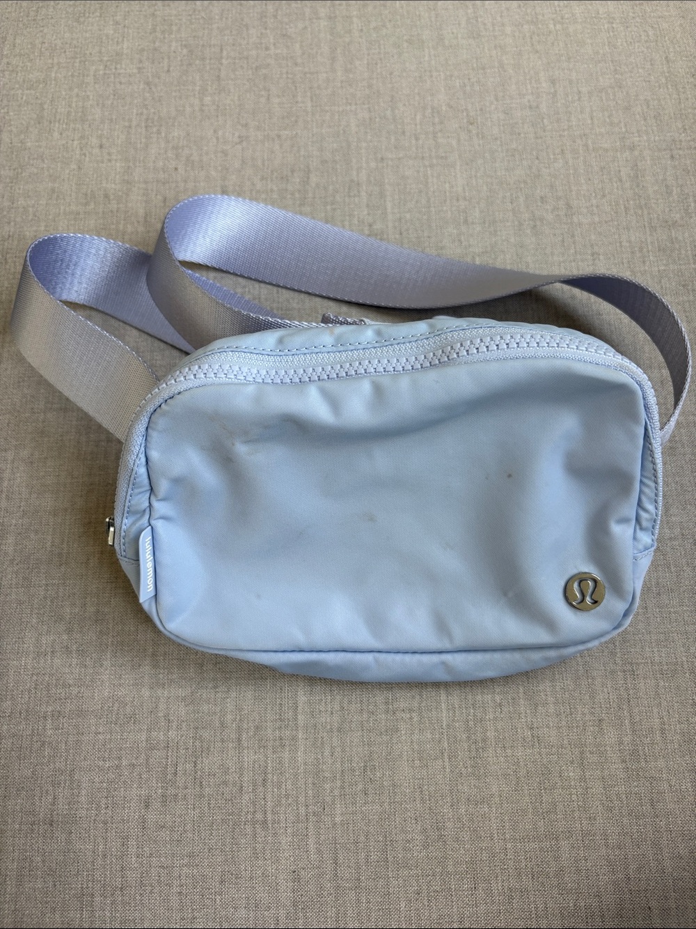 lululemon athletica Light Blue Crossbody Belt Bag